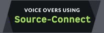 voice overs using Source-Connect